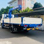 Xe cẩu trên nền xe Hino XZU730 Euro V gắn cẩu Tadano 306MH